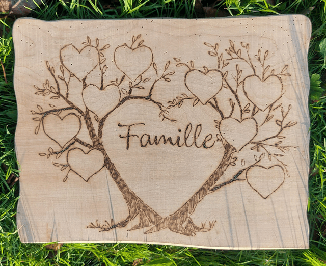 Arbre de famille personnalisé