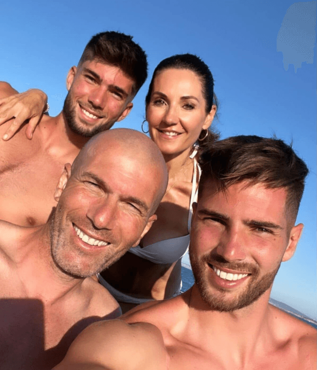 Gravure photo de famille