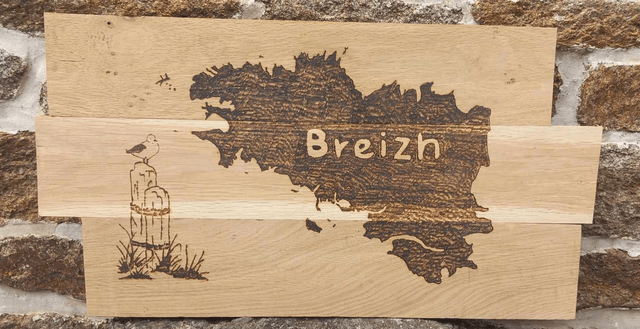 Carte de Bretagne 