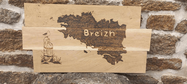 Carte de Bretagne 