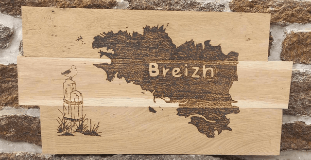 Carte de Bretagne 